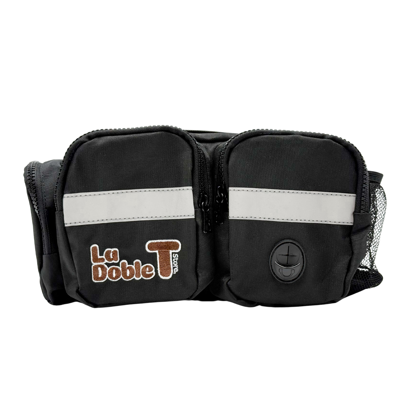 Pack Canguro Doble T + Arnés Nova + Correa Grip - Azul