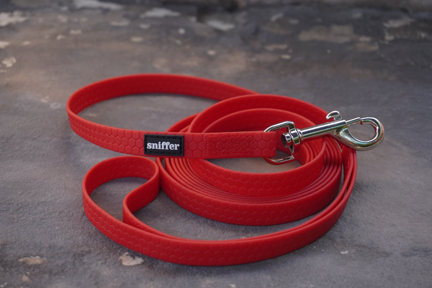 Pack Arnés Flex + Correa Grip (3-5-7 metros) - Rojo Vino