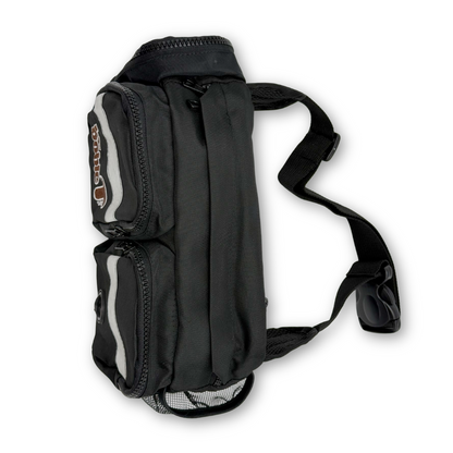Pack Canguro Doble T + Arnés Nova + Correa Grip - Azul